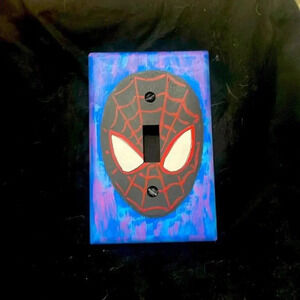 Custom Painted Light Switch Cover